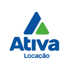 Logo da Ativa, empresa atendida pela Work Bee